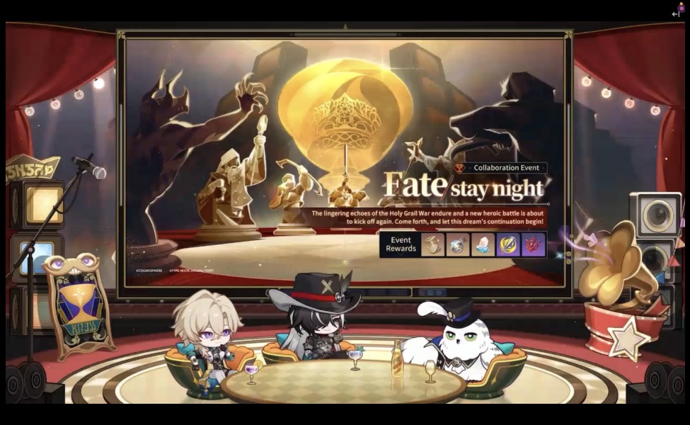honkai star rail fate stay night collaboration event & rewards