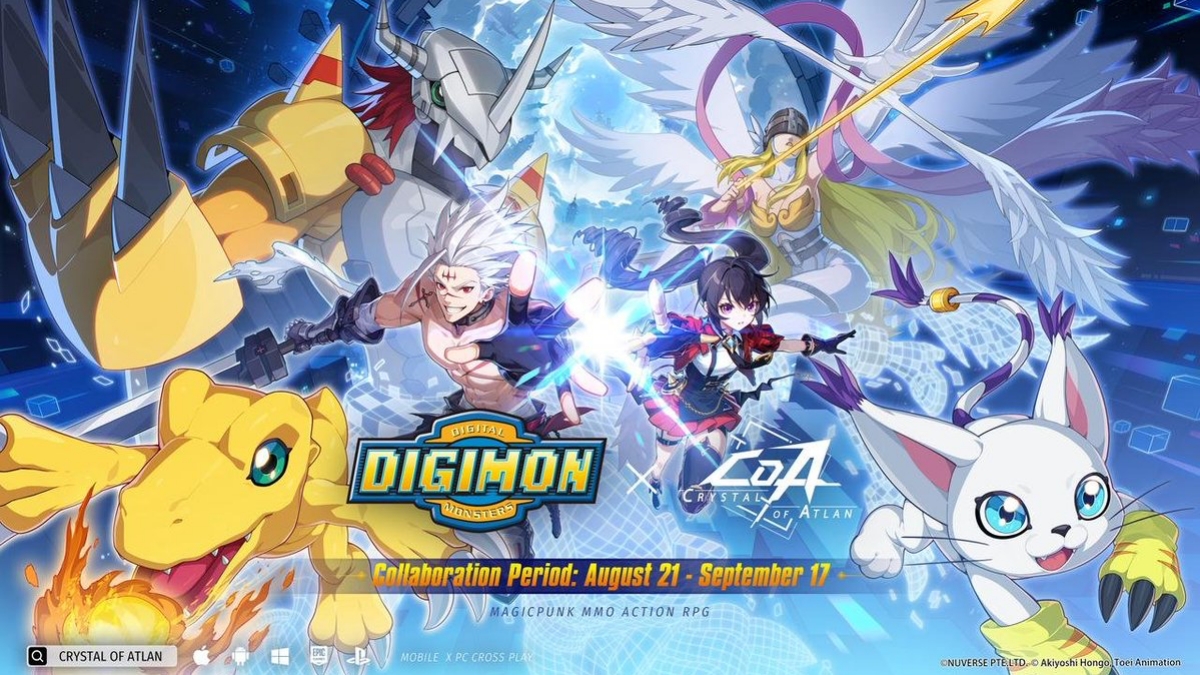 Crystal of Atlan x Digimon Collab Guide & Rewards