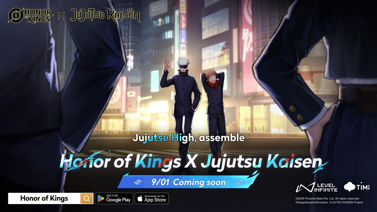 Honor of Kings x Jujutsu Kaisen Returns: Full Details