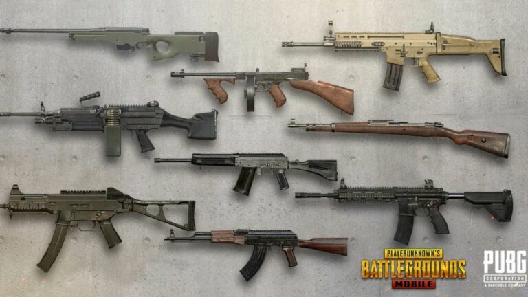 PUBG Weapon Tier List 2025 – Best Guns Ranked