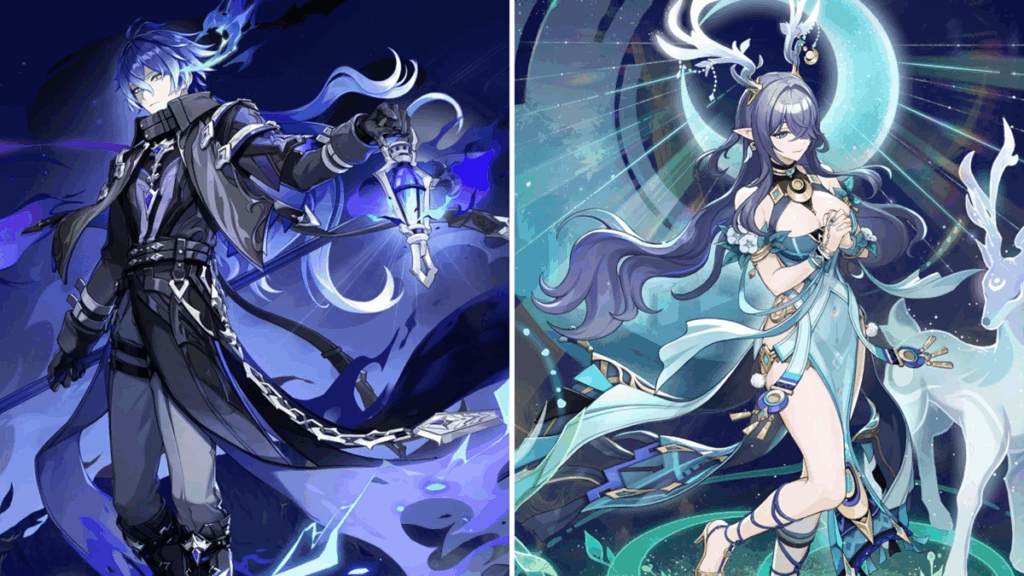 genshin impact version 6.0 new characters lauma & flins