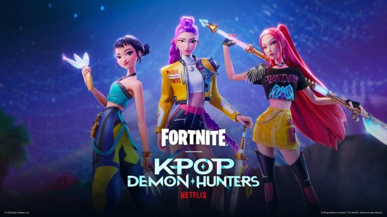 Fortnite X KPop Demon Hunters collab