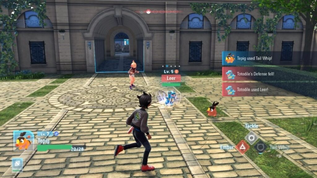 Pokémon Legends: Z-A gameplay