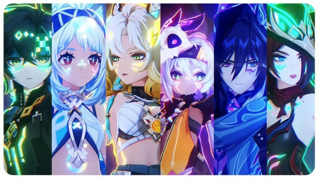 Genshin Impact All Female Characters NATLAN