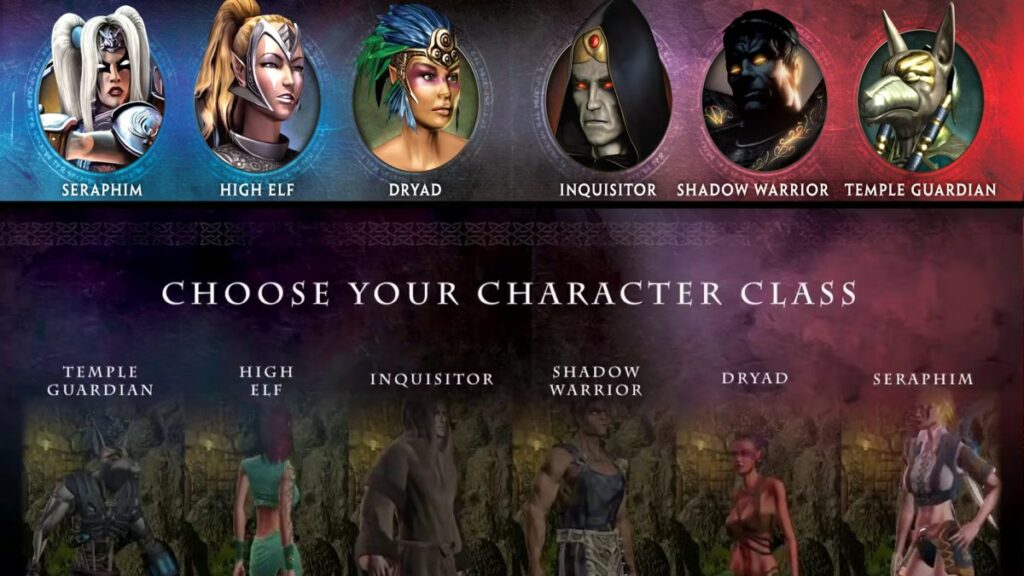 Sacred 2 remaster classes 