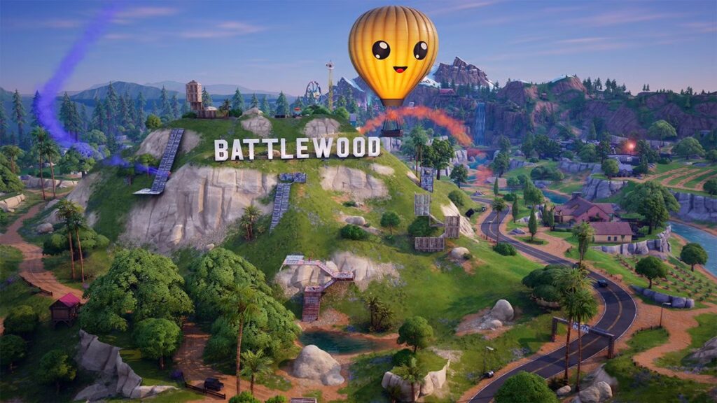 Fortnite New Season map and POIs
