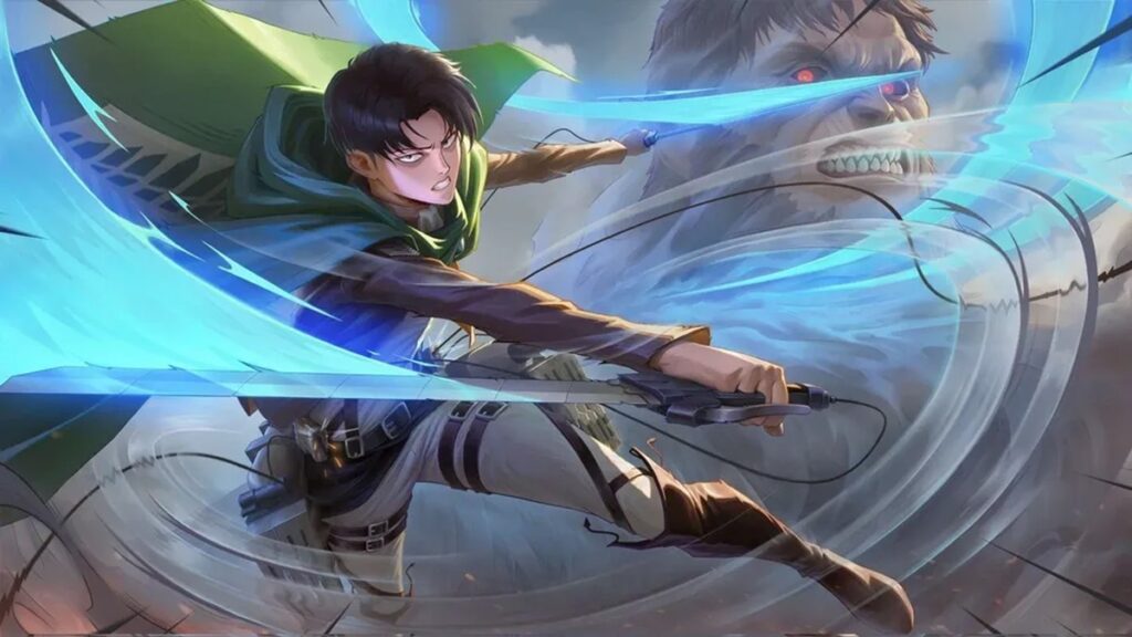 MLBB X Attack on Titan Resale levi skin