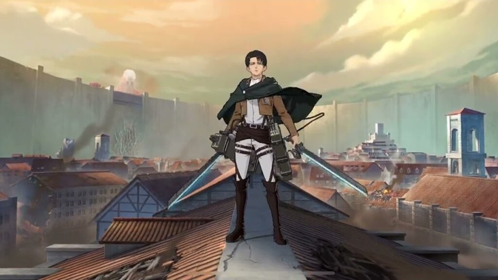 MLBB X Attack on Titan martis — levi skin
