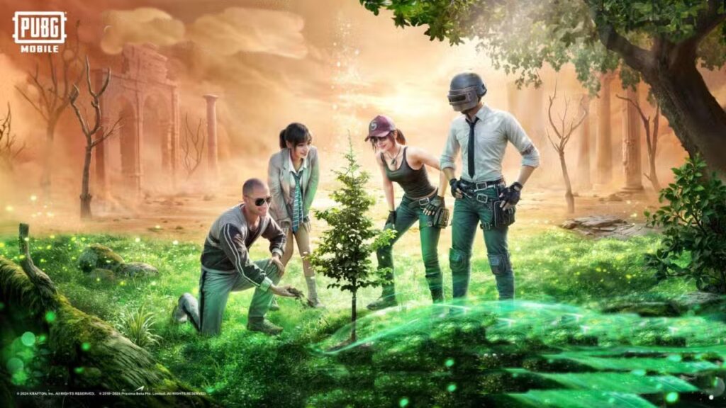 Magic Plants And Interactive Threats In PUBG Mobile 4.2 PrimeWood Genesis