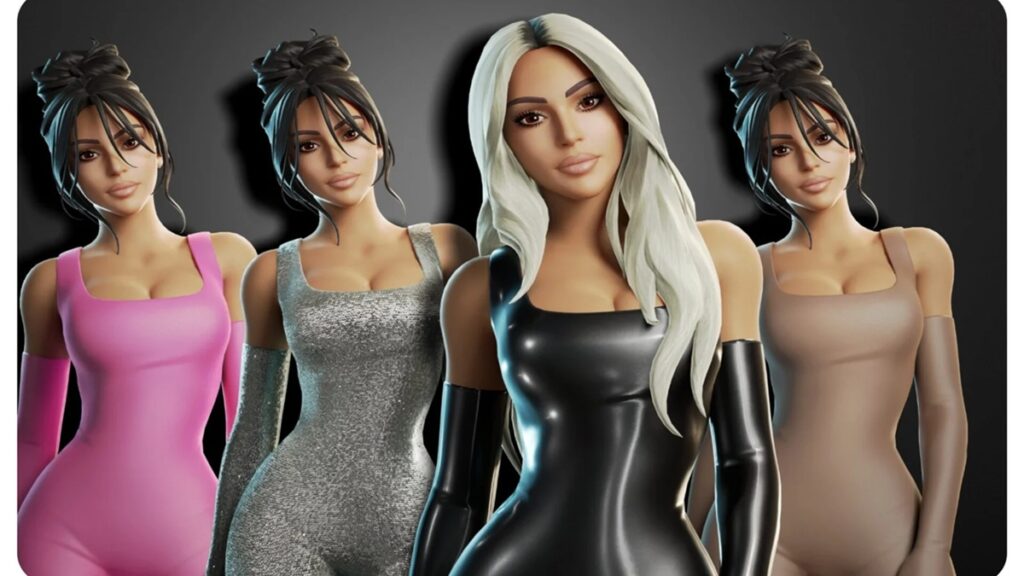 The Icon Series Expands With Kim Kardashian’s Full Fortnite Wardrobe