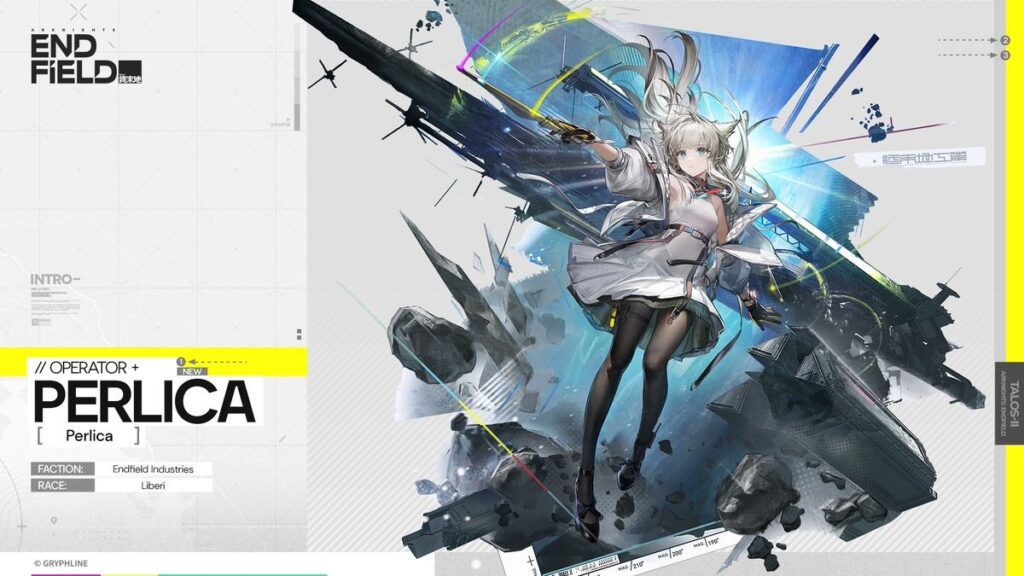 Arknights: Endfield tier list Perlica 