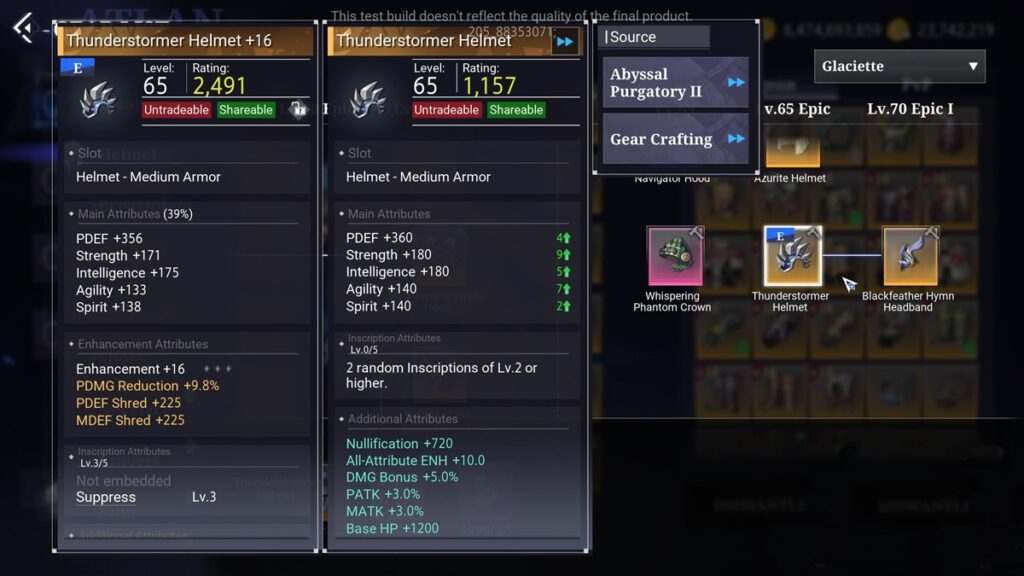 Crystal of Atlan Sandstorm Journey Gear Progression and Upgrades