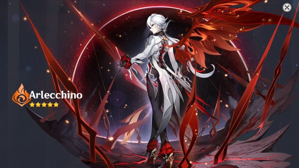 Genshin Impact Characters List arlecchino