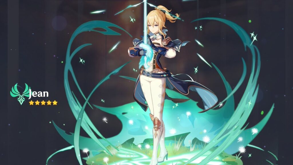 The Complete Genshin Impact Characters List jean