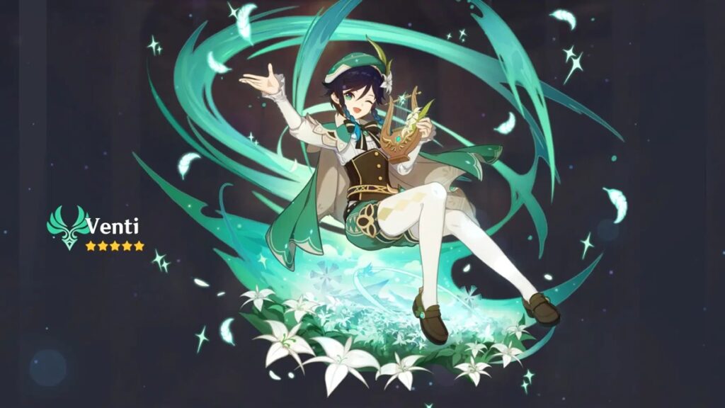 The Complete Genshin Impact Characters List venti