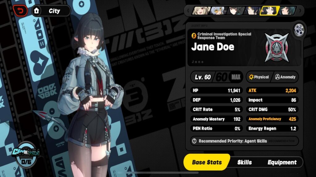 Zenless Zone Zero Combat Stats Guide