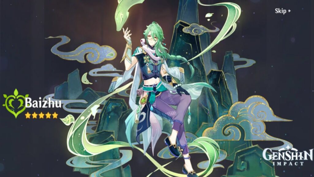 genshin impact characters list baizhu