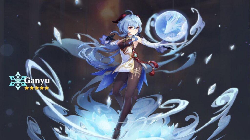 genshin impact characters list ganyu