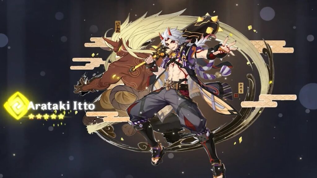 genshin impact characters list itto