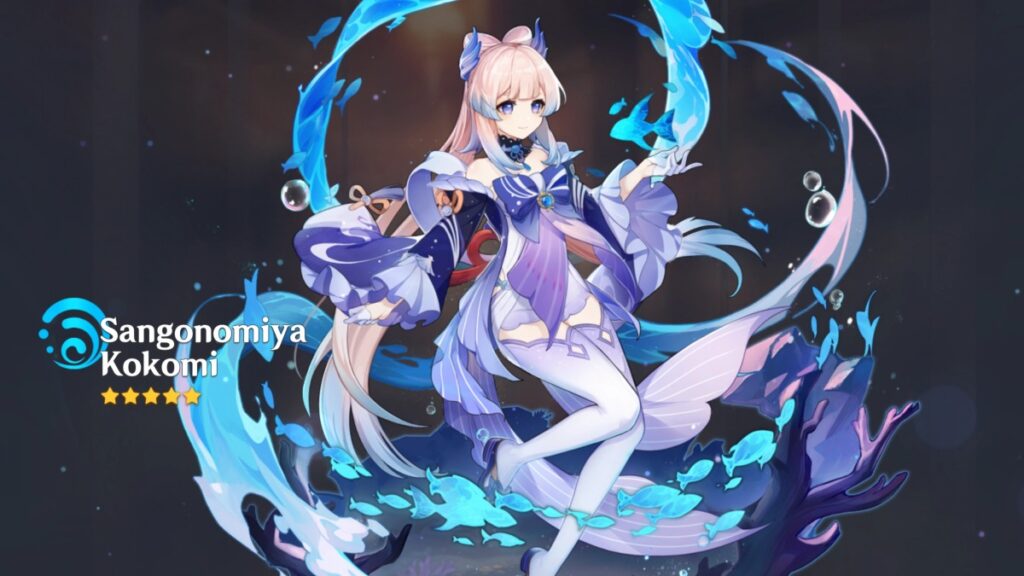 genshin impact characters list kokomi