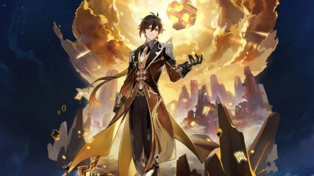 Genshin Impact characters list zhongli
