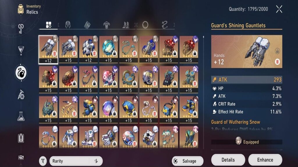 Yao Guang build Honkai Star Rail Relics, Stats and Ornament