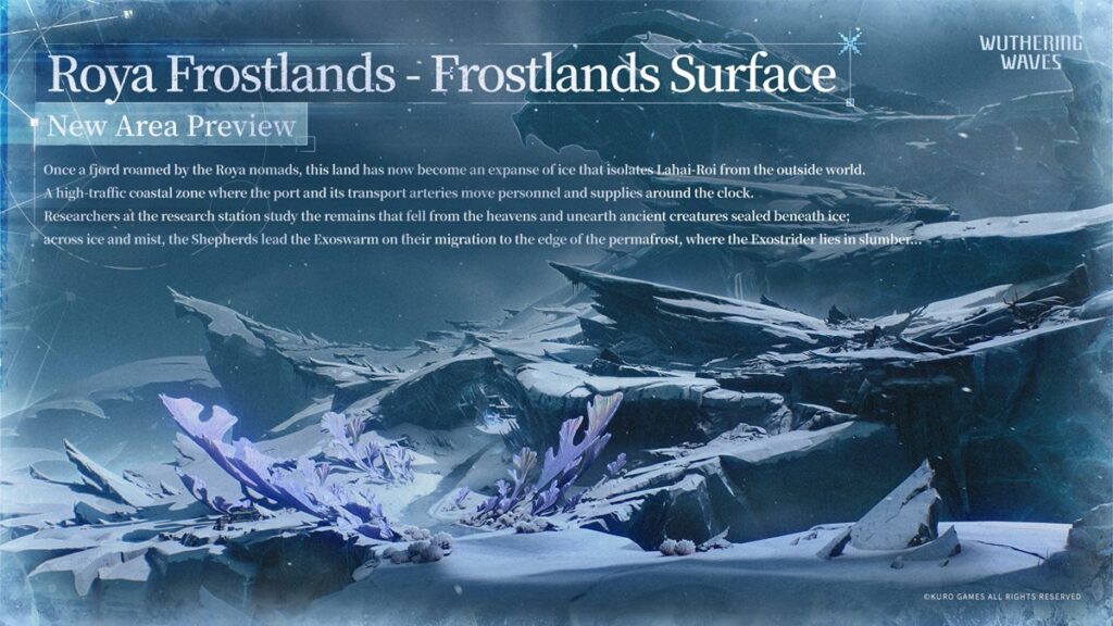Roya Frostlands Wuthering Waves 3.1 Update