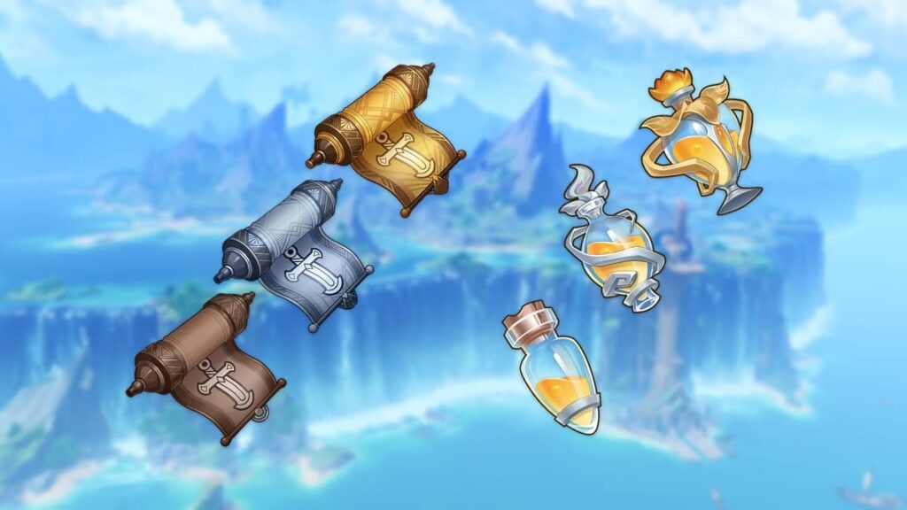 Total Furina Talent Materials for Triple Crown