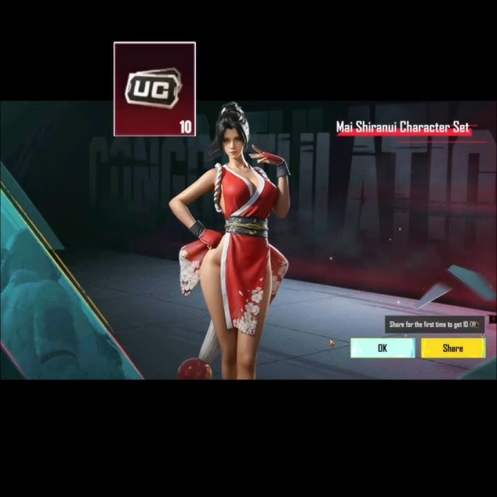 mai shiranui pubg x kof