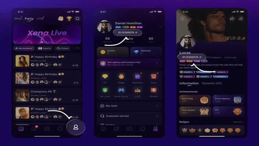 How Xena Live Group Voice Chat Works
