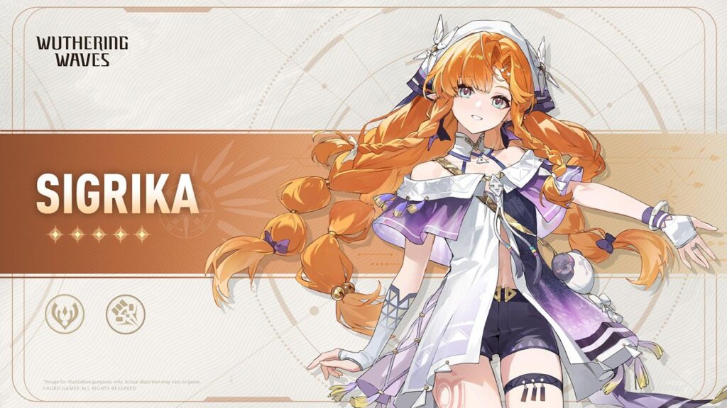 Wuthering Waves 3.2 Update Phase 1 Banner Sigrika 