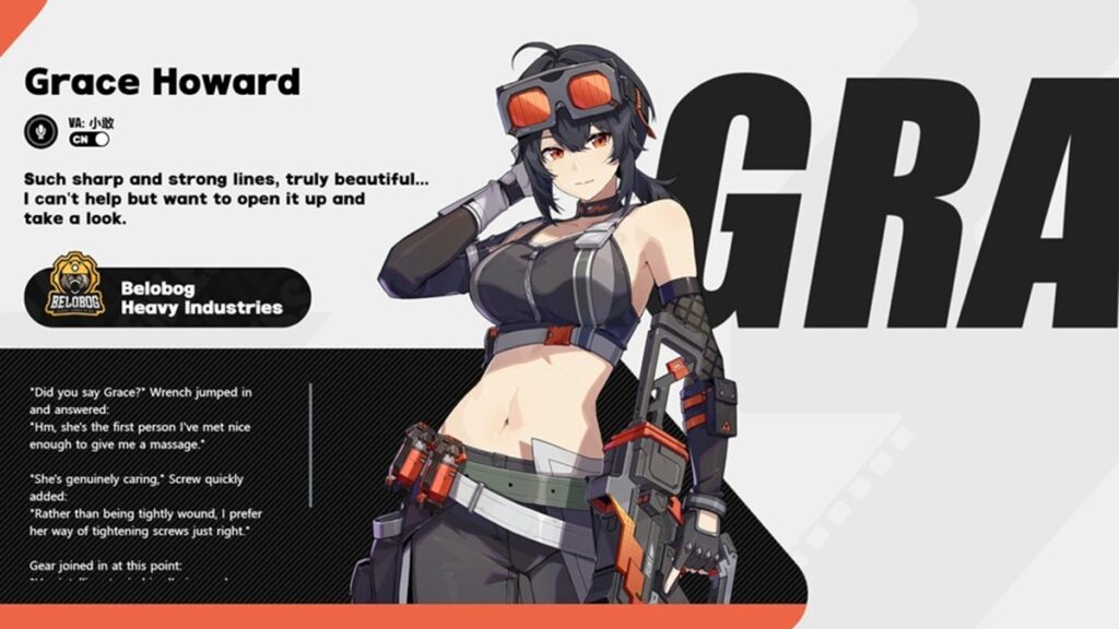 Zenless Zone Zero Grace Kit & Core Mechanics