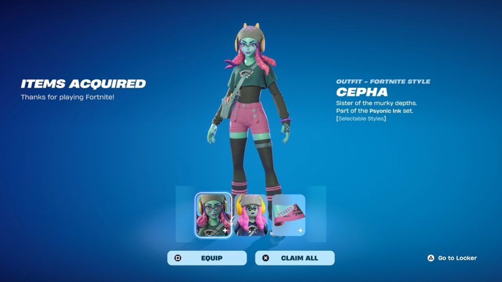 fortnite upcoming skins cepha