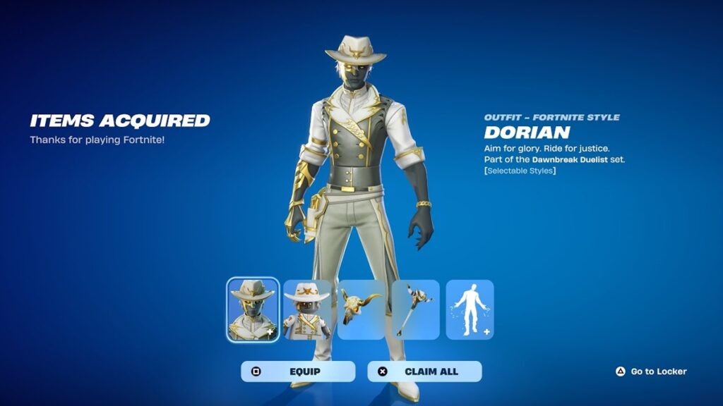 fortnite upcoming skins dorian