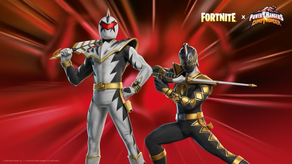 fortnite upcoming skins power rangers