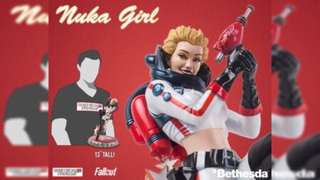 fallout nuka girl statue