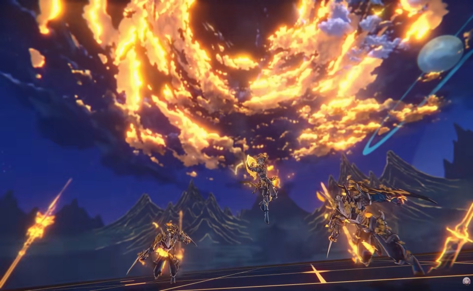 Jing Yuan unleashing Ultimate ability with blazing lightning attack in Honkai Star Rail