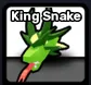 King Snake pet from Steal an Egg game with green coloring
