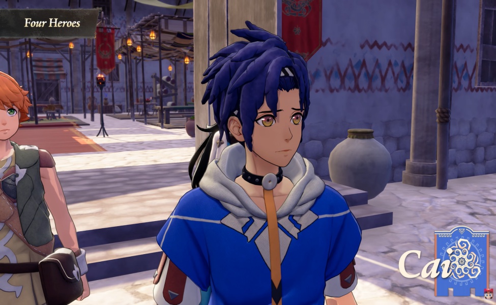 Cai Fire Emblem Fortune's Weave game scene