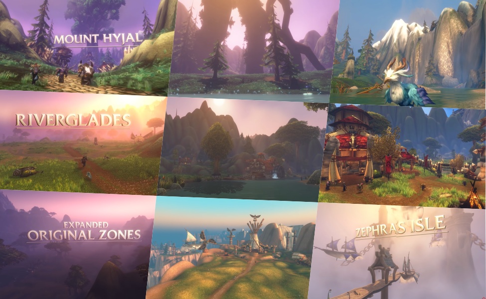 zones wow forever