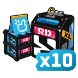 6480 + 1600 Monochrome x 10