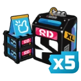 6480 + 1600 Monochrome x 5