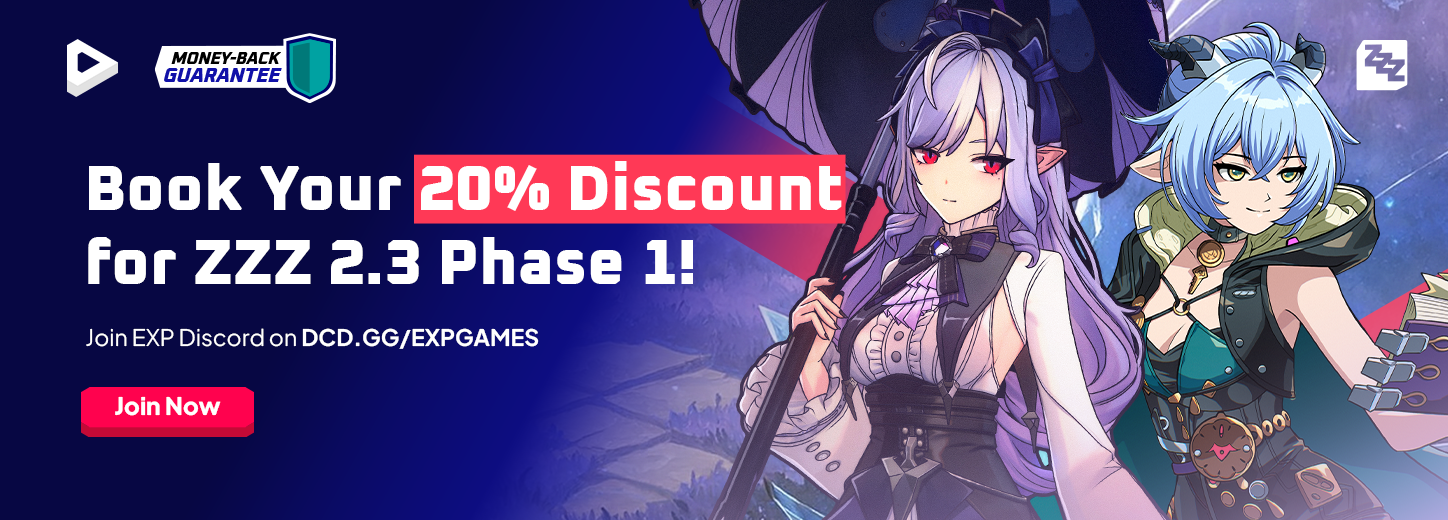 [PH US BR DE GB] ZZZ Prebook Gacha Voucher 15 Oct Discord