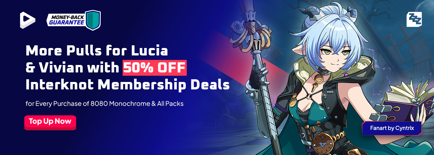 [BR] ZZZ Lucia &amp;amp; Vivian 50 Interknot Membership