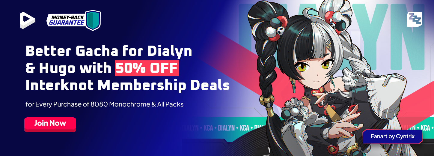 [US] ZZZ Dialyn Hugo 50 Interknot Membership