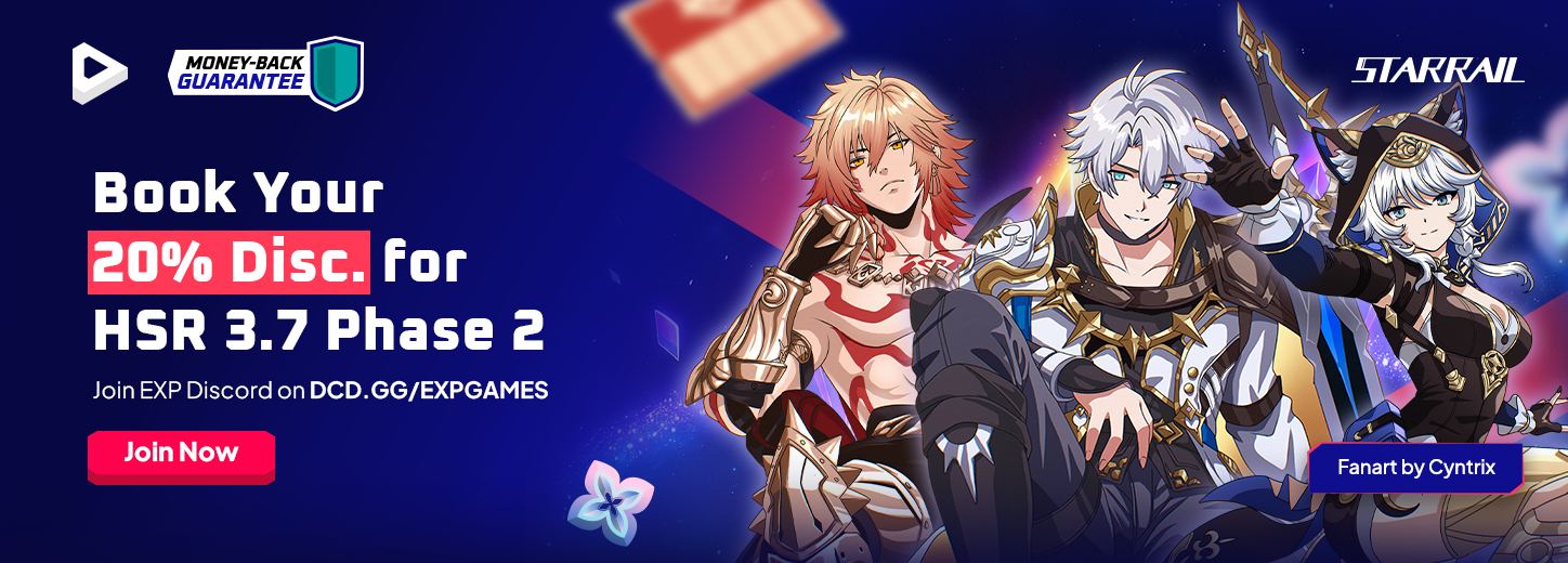 [US BR DE GB PH] HSR Prebook Gacha Voucher 26 Nov Discord