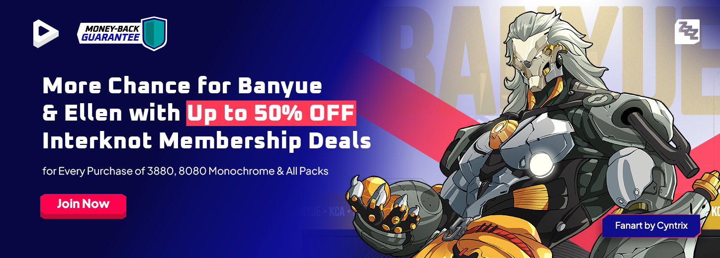 [BR] ZZZ Banyue Ellen 50 Interknot Membership